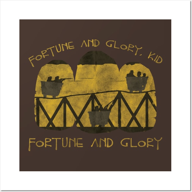 Fortune and Glory Wall Art by WinterWolfDesign